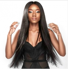 Straight long and short Human Hair Lace Front Wigs with Baby Hair Brazilian Remy Hair Short Hair