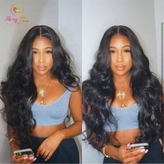 Glueless Lace Frotal Wig Human Hair With Baby Hair Body Wave Wig Brazilian Hair Wigs Human Virgin Hair