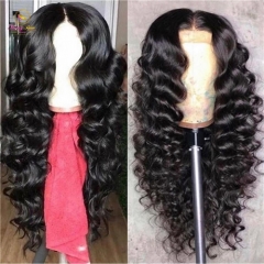 2 Bundles Virgin Peruvian Loose Wave Soft Peruvian Virgin Human Hair Weaving 10in-30in