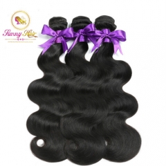 Hot Selling Sanny Hair Indian Body Wave 1/3 Bundle Deals,Bodywave Human Hair Weft Non Remy Extension