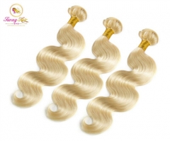 3 Bundle Deals, Russian Blonde Body Wave Hair, Can Dye to Any Color