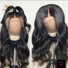 360 Frontal Wig Human Hair 150% With Baby Hair Body Wave Wig Brazilian Hair Wigs Human Virgin Hair
