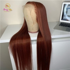 Something about Chestnut, Brazilian Remy Lace Frontal Wig